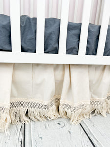Boho Crib Bedding for Baby Girls