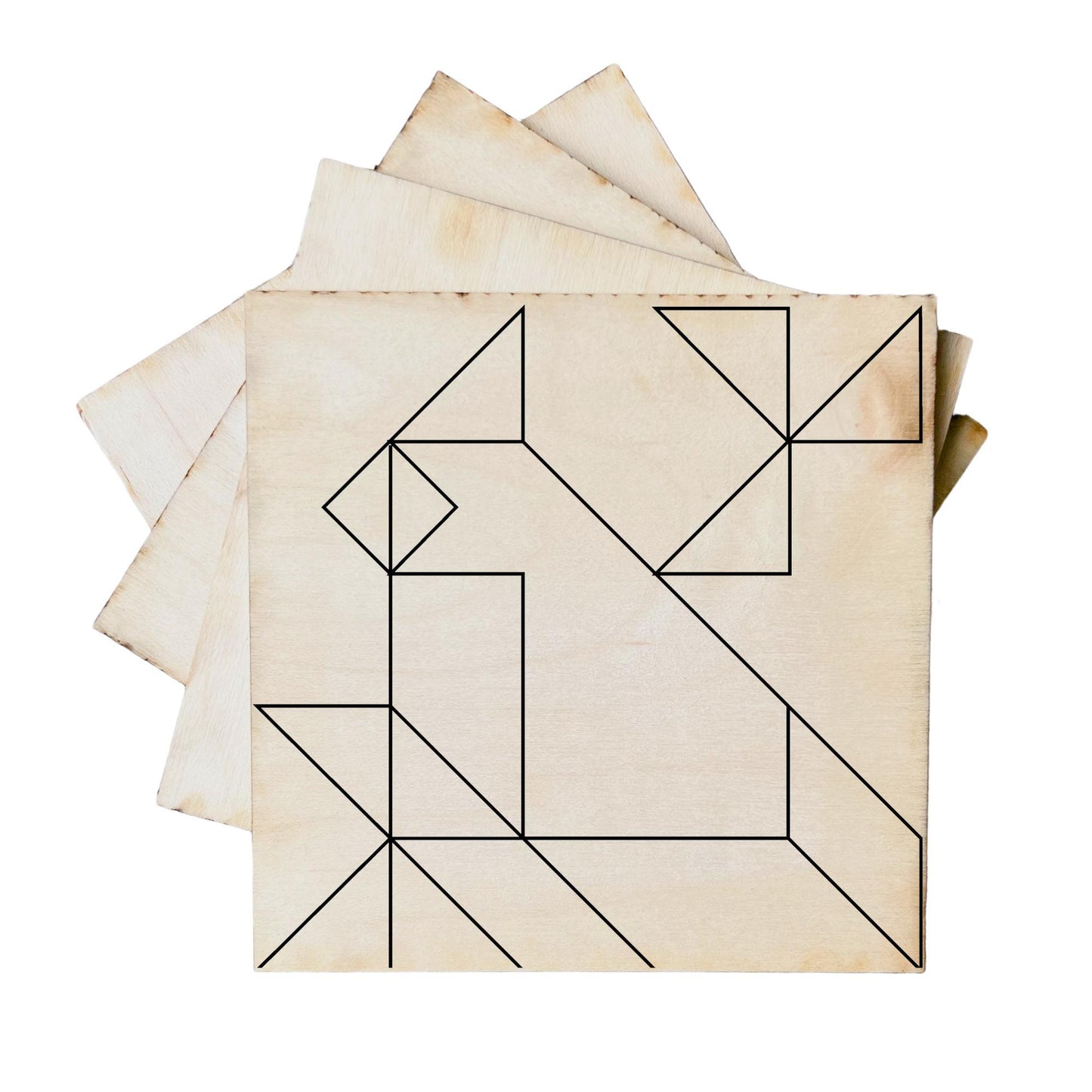 Cardinal Barn Quilt Block: Unfinished Bird Barn Quilting Wood DIY Craft Kit - A Vision to Remember