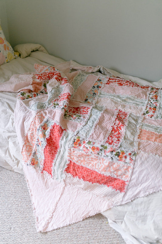Rag Quilt Pattern Book - Instant Download - A Vision to Remember
