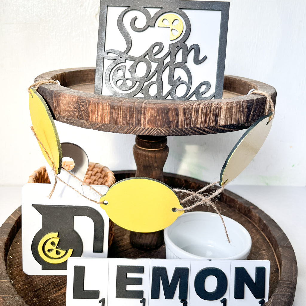 New release! Tier Tray Decor Craft Kits by Avisiontoremember