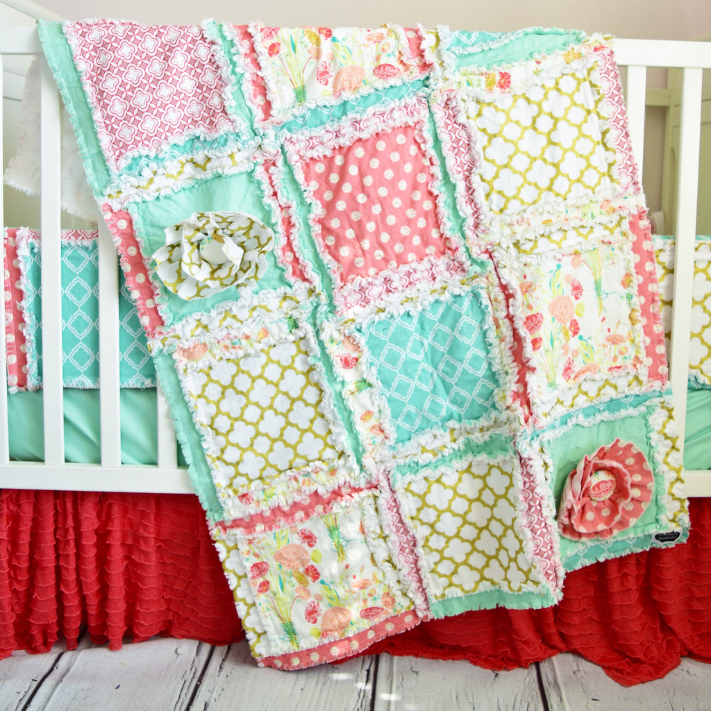 Size Differences -- Compare the Mini, Crib, & Toddler Quilts!