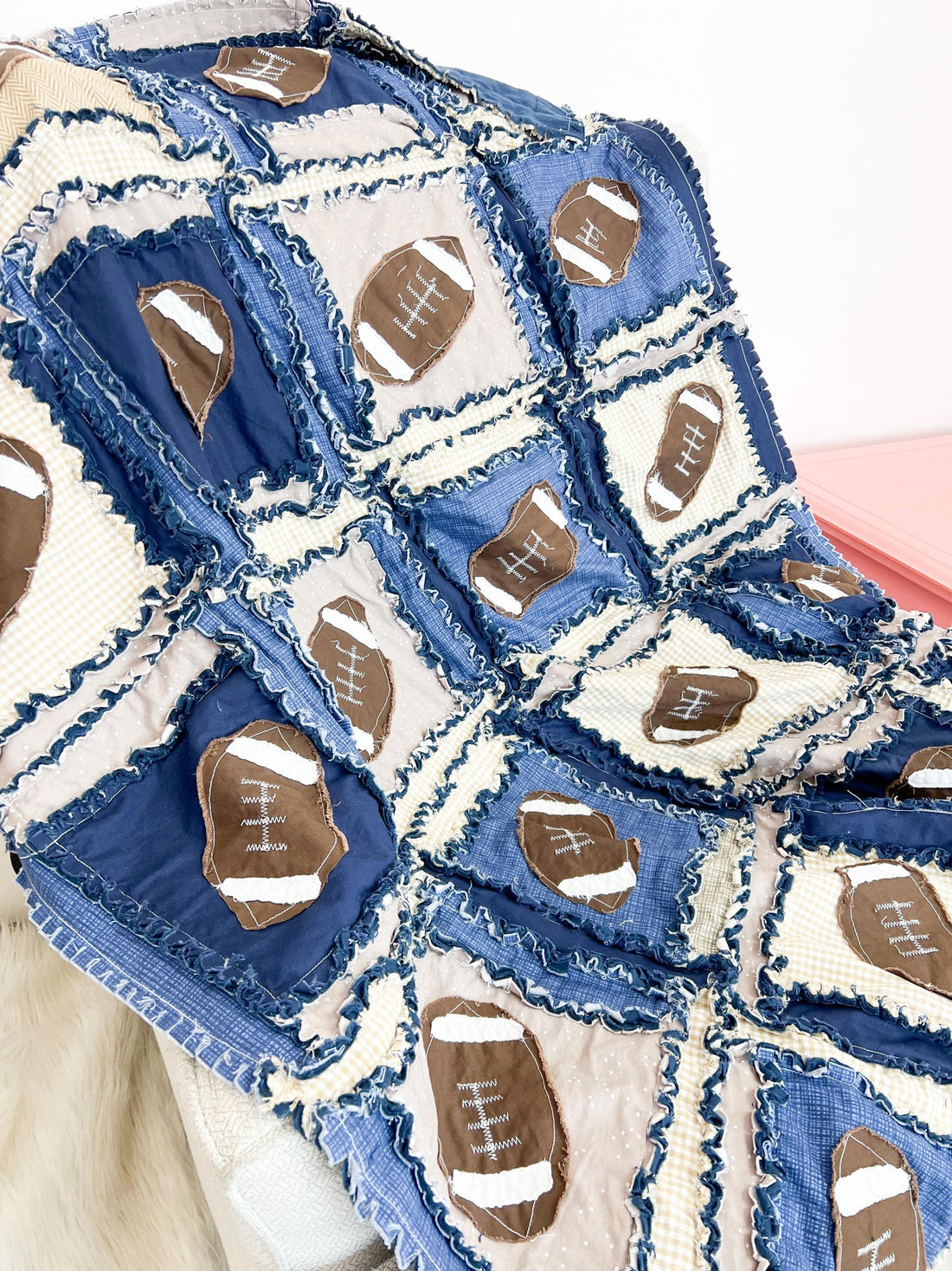 Baby Boy Nursery Decor Ideas with Rag Quilts