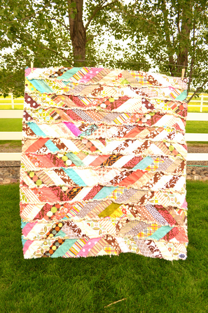 Log Cabin Quilt Pattern