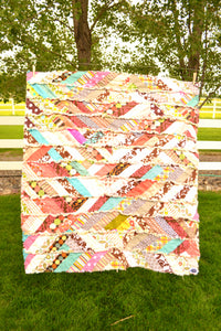 Log Cabin Quilt Pattern