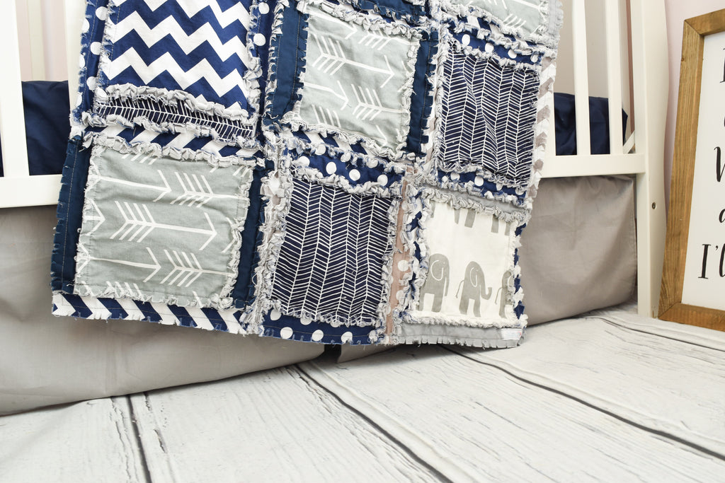 Elephant Crib Bedding