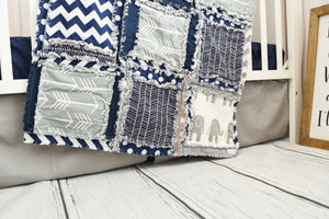 Elephant Crib Bedding