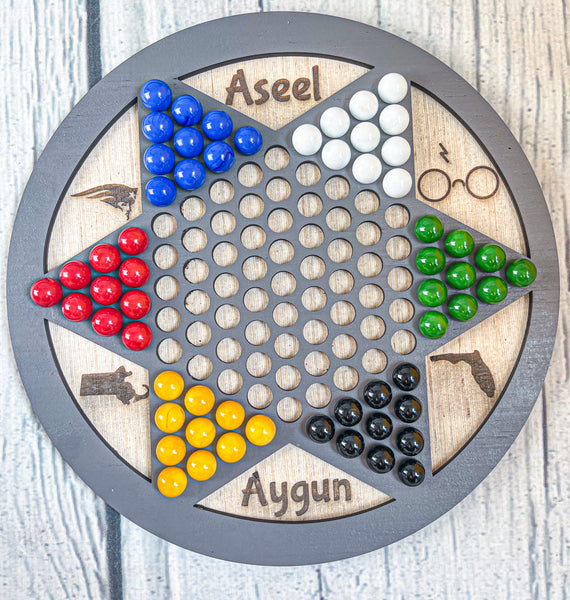Personalized Chinese Checkers Game - A Vision to Remember