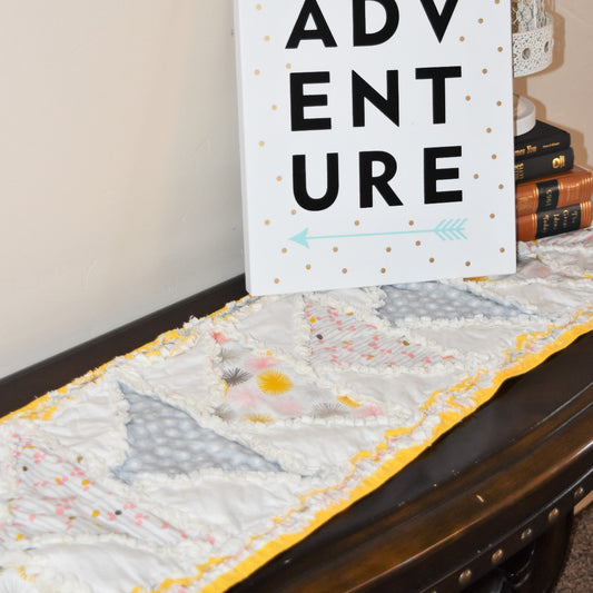 Flying Geese Rag Quilt Pattern - A Vision to Remember