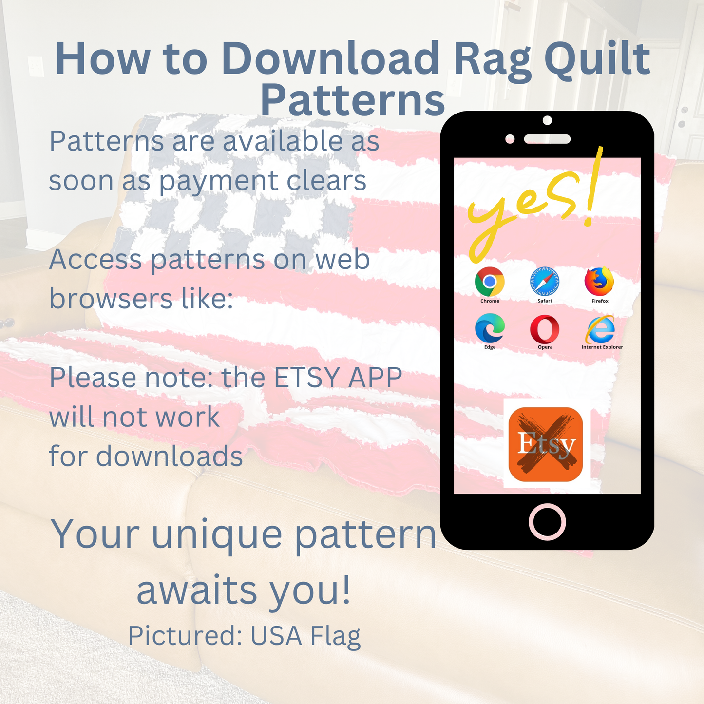 Modern Rag Quilt Pattern Book PDF | 10 Patterns - A Vision to Remember