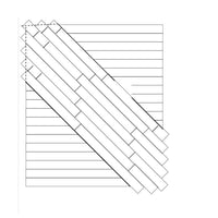 Split Strips Rag Quilt Pattern - A Vision to Remember