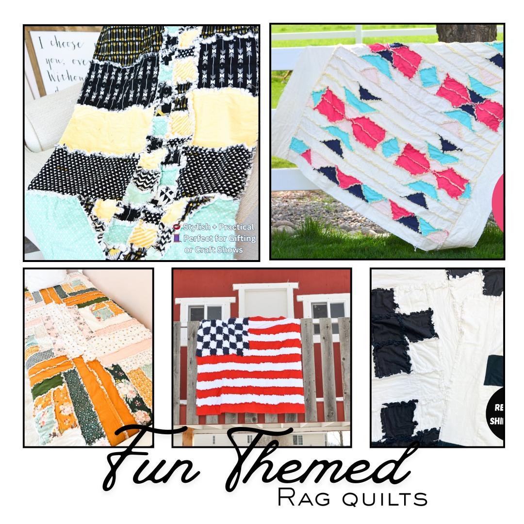 Complete AVTR Rag Quilt Pattern Library - A Vision to Remember