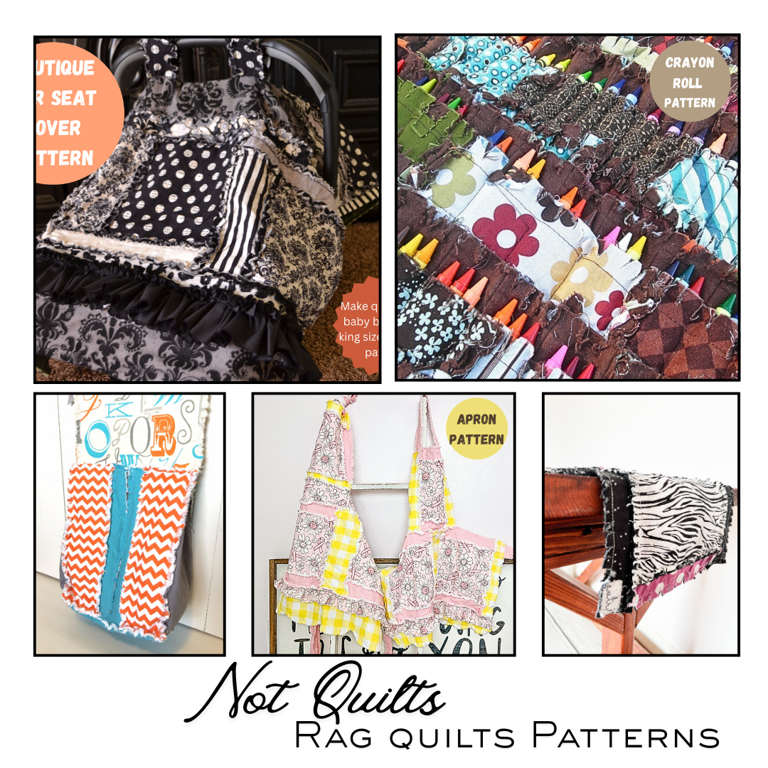 Complete AVTR Rag Quilt Pattern Library - A Vision to Remember