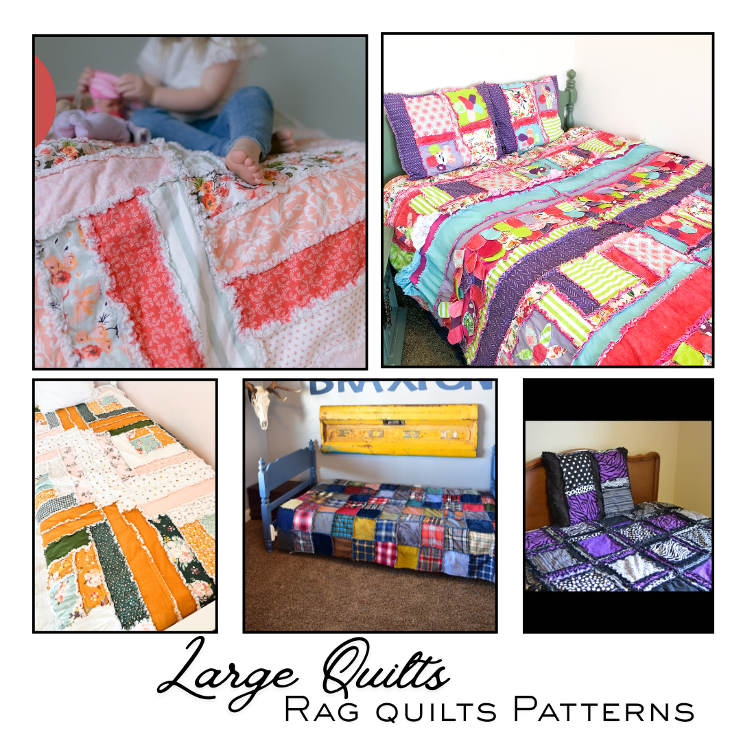 Complete AVTR Rag Quilt Pattern Library - A Vision to Remember