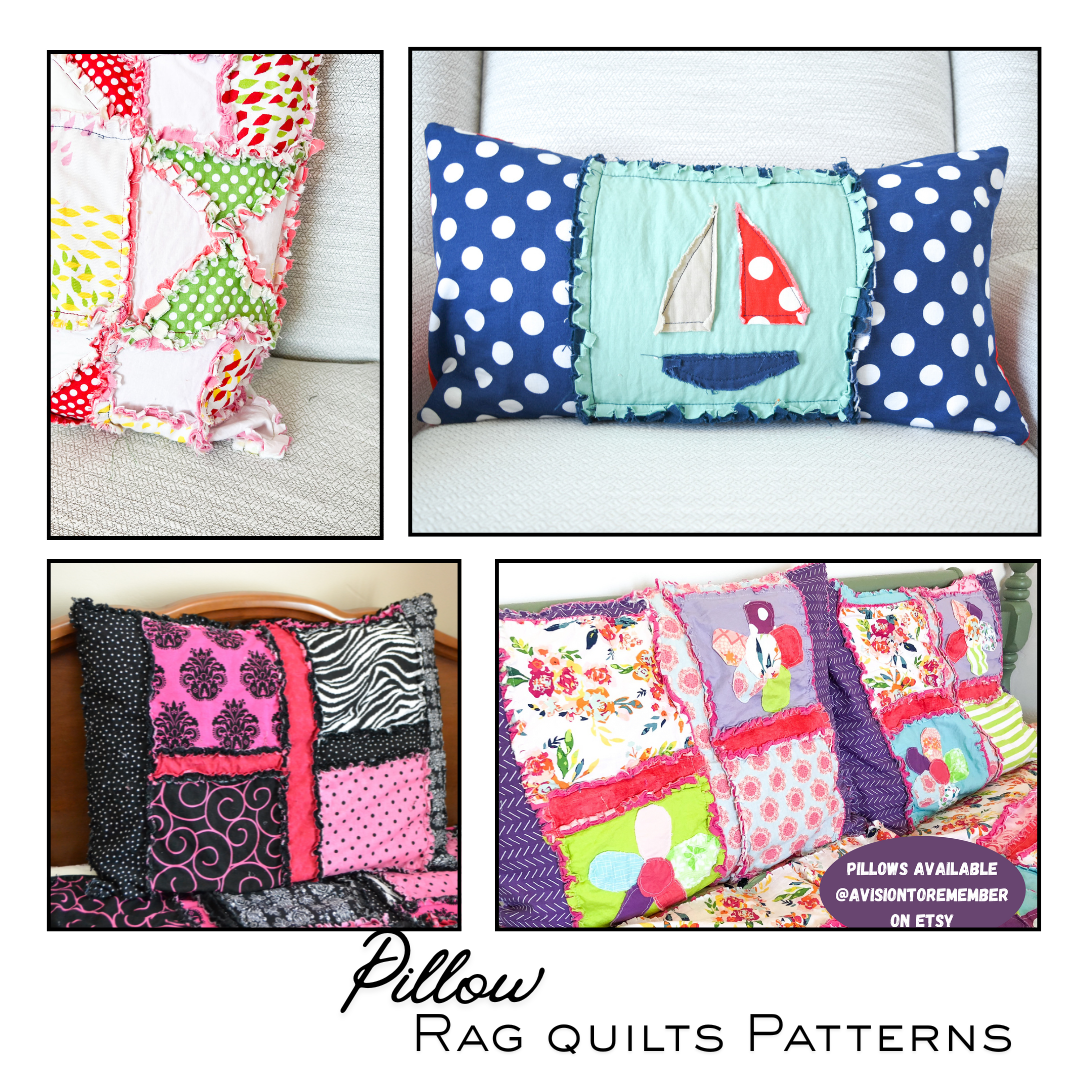 Complete AVTR Rag Quilt Pattern Library - A Vision to Remember