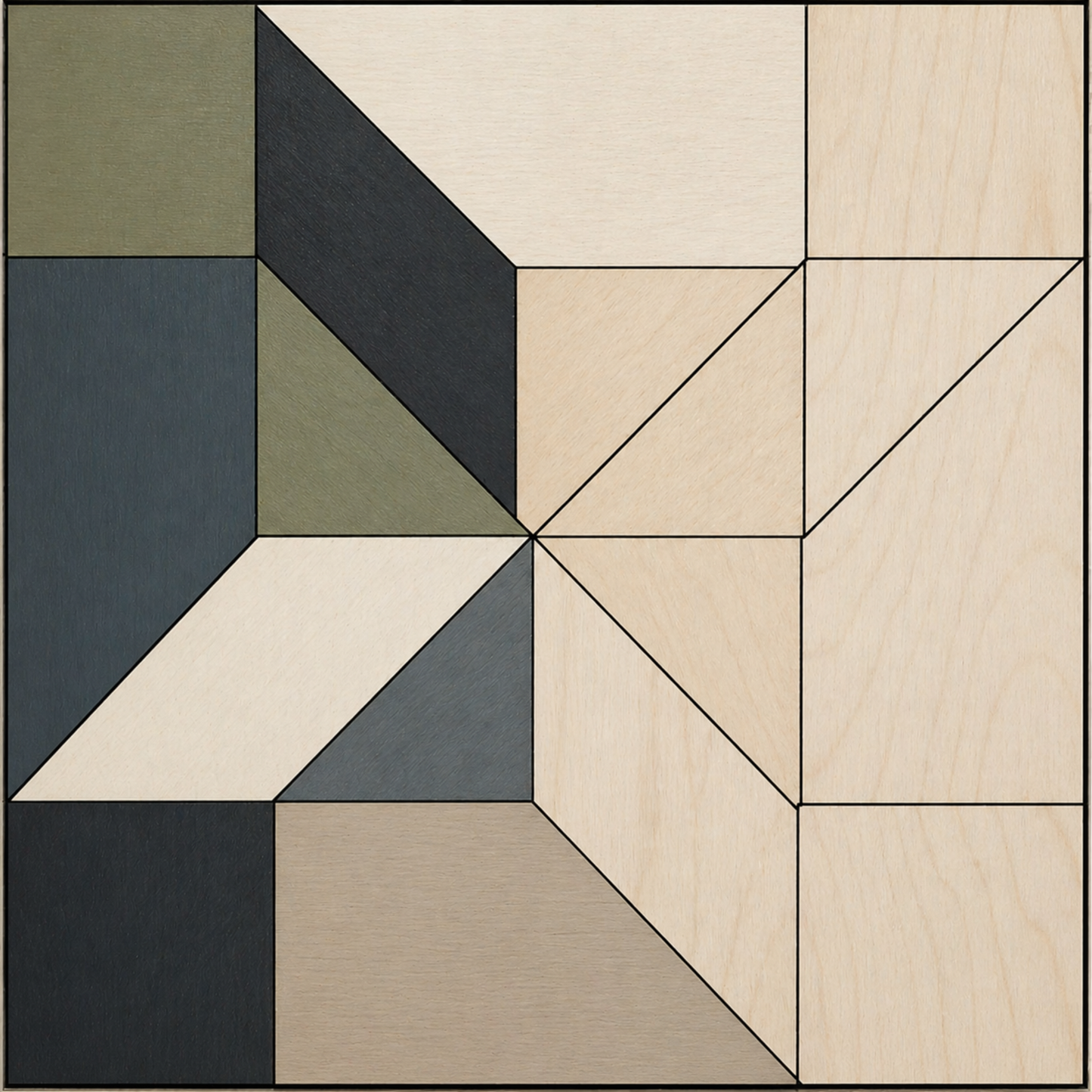 9 Inch DIY Barn Quilt Block to Paint | Unfinished Wood, Many Patterns - A Vision to Remember