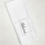 Embroidered State Kitchen Towel - A Vision to Remember