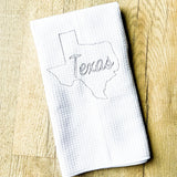 Embroidered State Kitchen Towel - A Vision to Remember