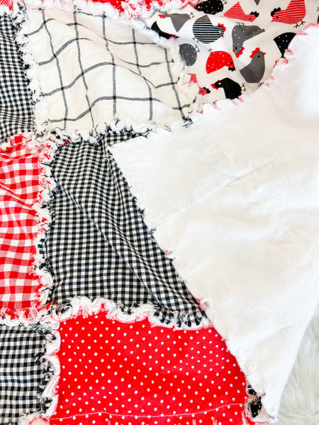 Square Rag Quilt Patterns Disappearing 9 Square Rag Quilt Pattern – Easy Sewing PDF | A Vision to ...