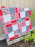 Disappearing 9 Square Rag Quilt Pattern - A Vision to Remember