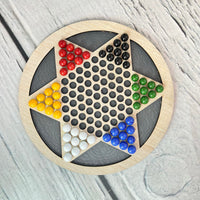 Chinese Checkers Game with Marbles - A Vision to Remember