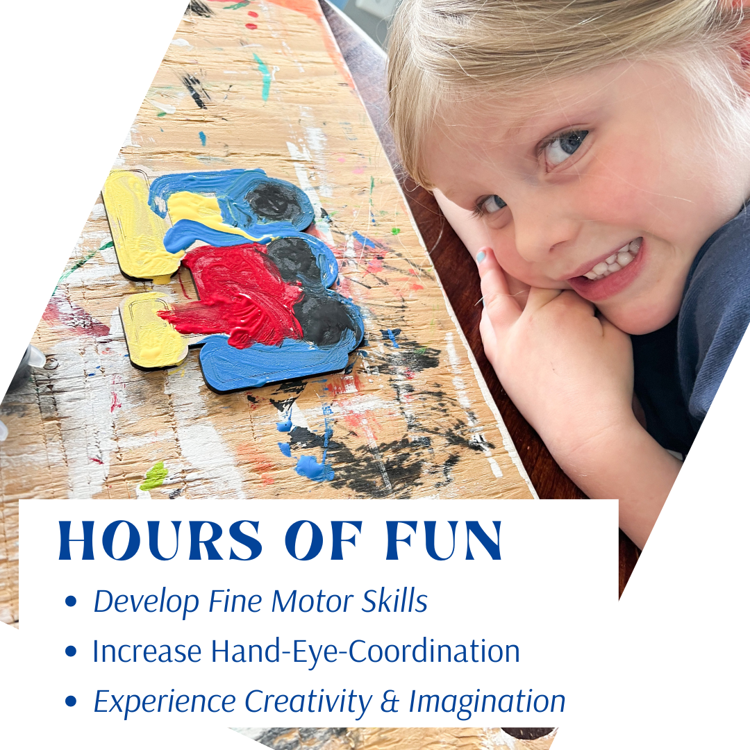 Themed Paint by Numbers Kit for Preschoolers | Fun and Creative Activity - A Vision to Remember