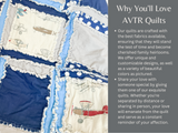 Blue Airplane Nursery Bedding | Handmade Rag Quilt for Baby Boy | Navy Blue & Gray - A Vision to Remember