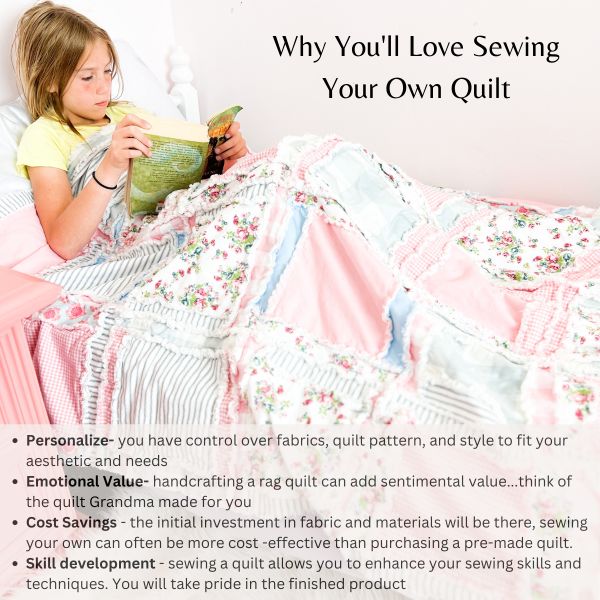 Rail Fence Rag Quilt Pattern - A Vision to Remember