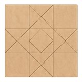 9 Inch DIY Barn Quilt Block, Many Wooden Quilt Patterns - A Vision to Remember