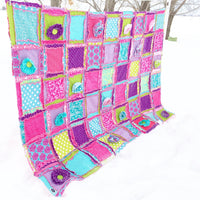 Handmade Quilts Teen Girl Room Decor, Toddler Bedding Girl Twin Bedspread, Queen Size Quilts
