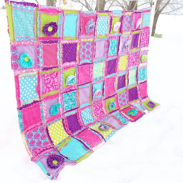 Handmade Quilts Teen Girl Room Decor, Toddler Bedding Girl Twin Bedspread, Queen Size Quilts