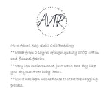 Airplane Quilt Baby Rag Quilt, Boy Crib Bedding Set, Baby Shower Git