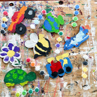 Pickup Painting by Numbers Preschool,  Craft Kits for Kids, Bulk Birthday Party Favor and Make and Take for Kids