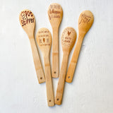 Wood Burned Spoons Prank Gift, Gifts for Her Kitchen Decor