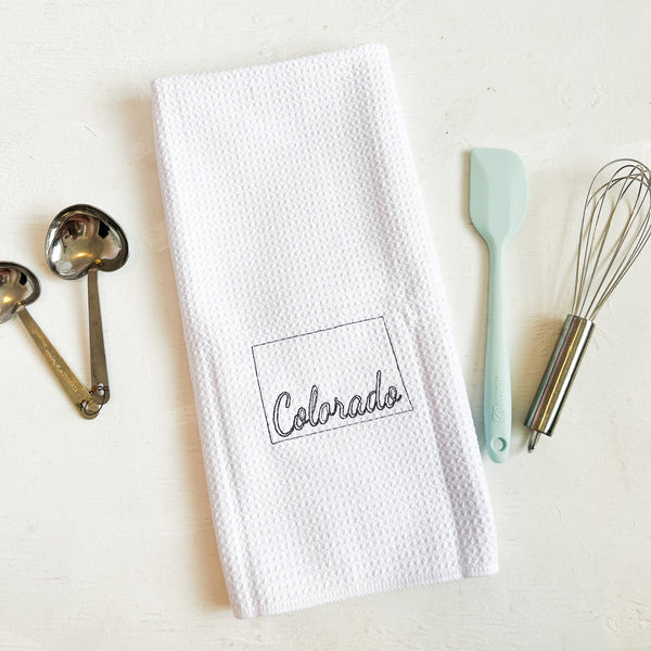 Colorado Gifts Decorative Hand Towel, State Hand Towel, State Love Travel Gift for Women