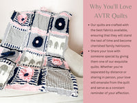 Pink Baby Blanket Baby Girl Bedding, Elephant Quilts, Many Sizes Available, Mini Crib to Twin Rag Quilts for Girls