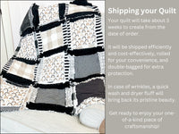 Black and White Rainbow Baby Quilt Bedspreads, Neutral Baby Quilts, Baby Girl Quilts and Boy Nursery Bedding