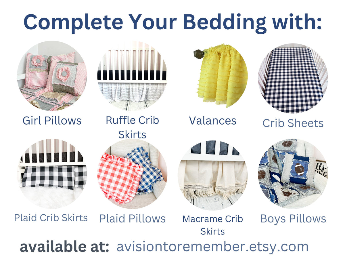 Sports Pillow Sham Bedroom Accessories, Coordinating Throw, Standard, Lumbar Pillow to AVTR Bedding - A Vision to Remember