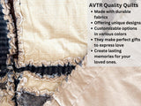Baby Boy Rag Quilt, Handmade Quilts for Sale, Soft Flannel Boys Bedding, Tan and Neutral Baby Quilt, Heirloom-Quality Baby Bedding