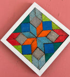 Heirloom Two Layer Puzzle | Mindful Zen Wood Puzzles | Creative Toy | Coffee Table Gemoetric Art & Games