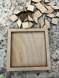 Heirloom Two Layer Puzzle | Mindful Zen Wood Puzzles | Creative Toy | Coffee Table Gemoetric Art & Games