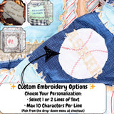 Sports Baby Blanket | Baseball Football Basketball Rag Quilt | Boy Crib Bedding | Toddler & Twin Sizes | Athletic Nursery Gift - A Vision to Remember