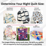 Cowboy Nursery Rag Quilt | Western Baby Blanket | Navy Tan Boy Bedding | Handmade Patchwork | Southwest Crib Comforter | Rustic Rodeo Decor - A Vision to Remember