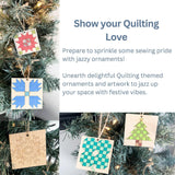 Barn Quilt Ornaments: Pick 4 Mini DIY Craft Kit | Pick Your Own Set Mix & Match | 3" Hang Tag Gift Set DIY