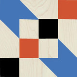Barn Quilt Art Block Craft Kit: Road to Oklahoma Wooden Unfinished Panel | Barn Quilt Sign |  DIY Barn Quilt Art | Quilted Wood Blocks