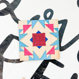 Boho Barn Quilt Wooden Paintable Crafts: Unfinished DIY Kit | Make & Takes Sip n Mingle Womens Party's |  DIY Barn Quilt Art | Quilted Wood
