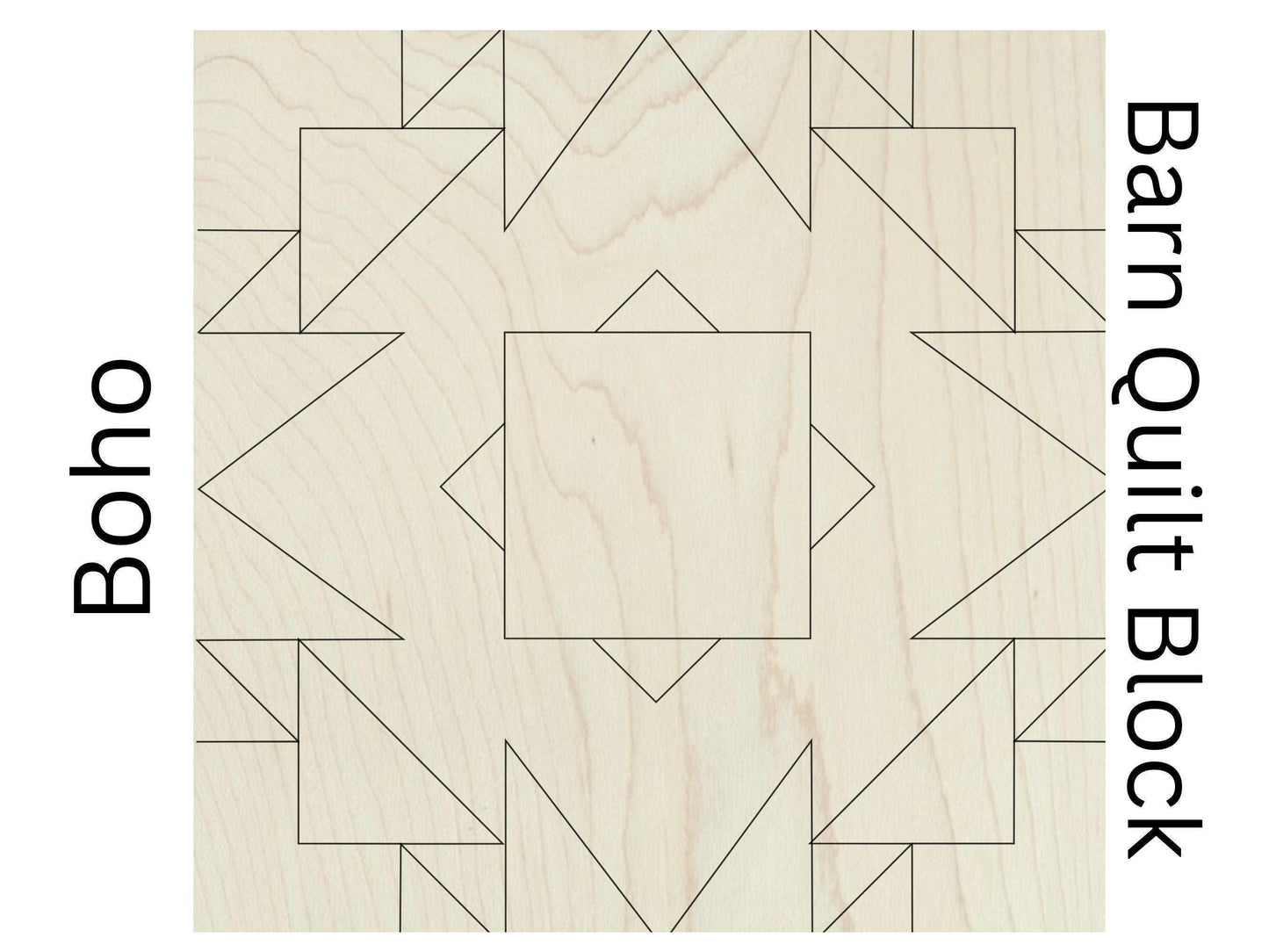 Boho Barn Quilt Wooden Paintable Crafts: Unfinished DIY Kit | Make & Takes Sip n Mingle Womens Party's |  DIY Barn Quilt Art | Quilted Wood - A Vision to Remember