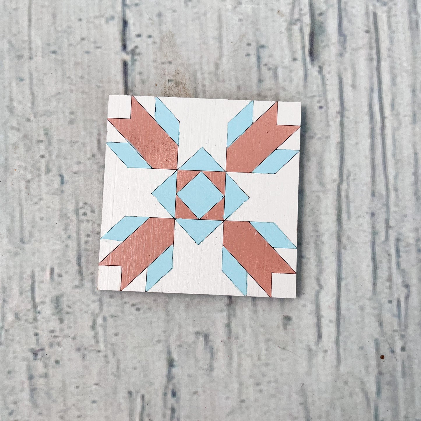 Tulip Barn Quilt Kit: Wooden DIY Craft for Adults | Floral Wood Quilting Patterns to Paint | Paintable Unfinished Wall Art Crafts - A Vision to Remember