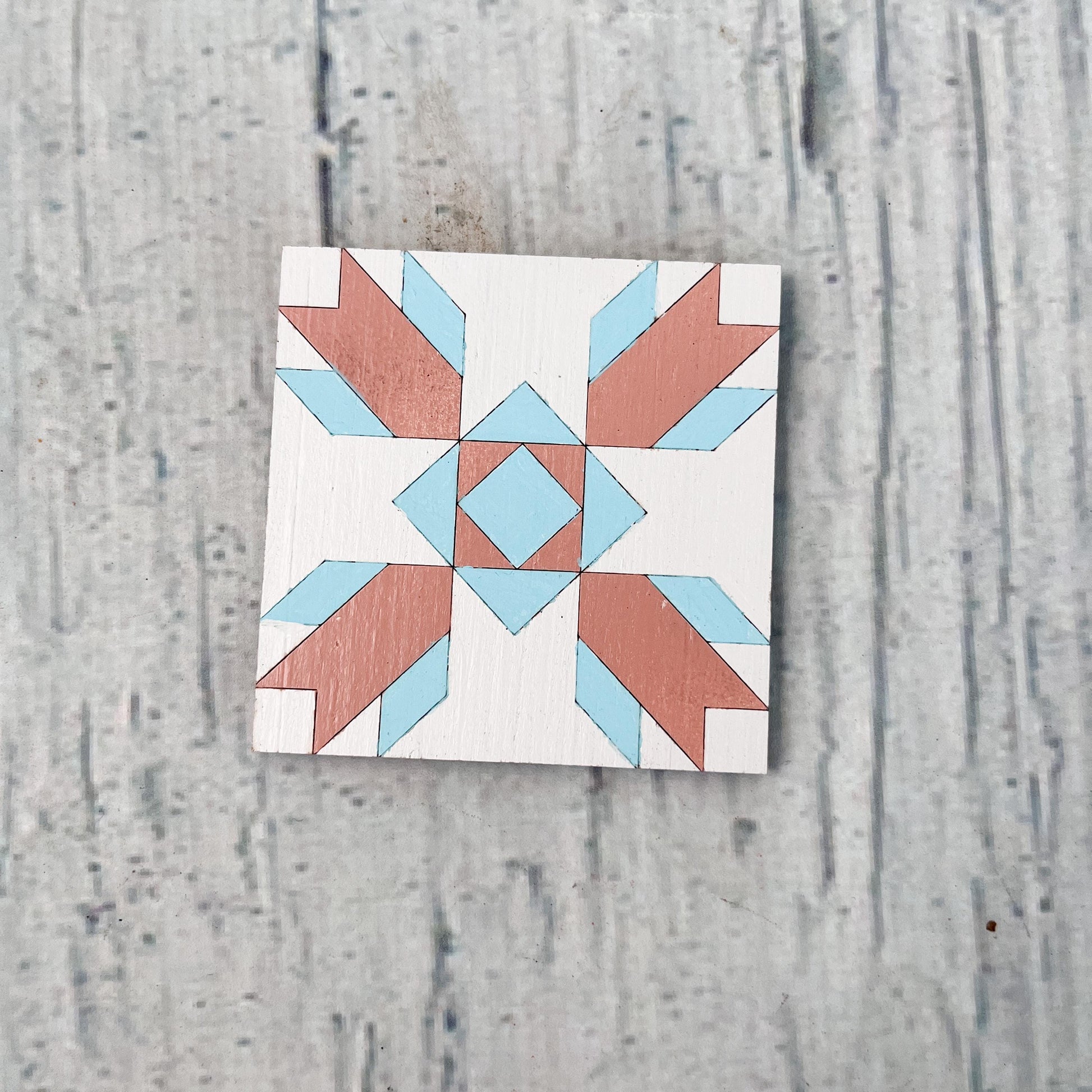 Tulip Barn Quilt Kit: Wooden DIY Craft for Adults | Floral Wood Quilting Patterns to Paint | Paintable Unfinished Wall Art Crafts - A Vision to Remember