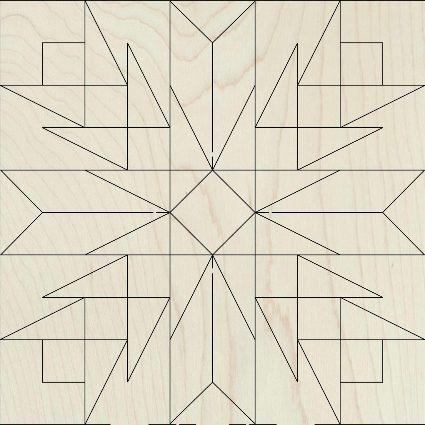 Barn Quilt Kit DIY | Thistle Rose Pattern | Paint Your Own Quilt | Wood Quilt Block Craft Kit Adults - A Vision to Remember