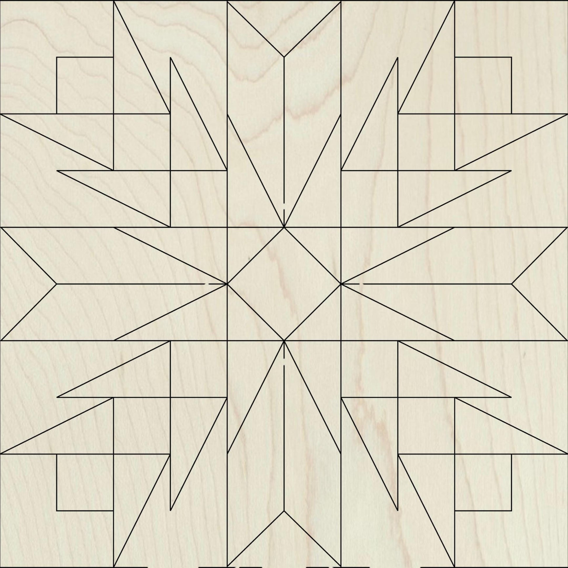 Barn Quilt Kit DIY | Thistle Rose Pattern | Paint Your Own Quilt | Wood Quilt Block Craft Kit Adults - A Vision to Remember
